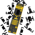 BudClips 40pk packaging with black clips on a white background