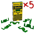 Green BudClips 100pk with packaging on a white background