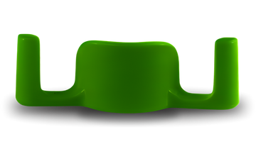 BudClips Green Single on White Background