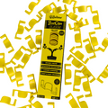 Yellow BudClips 40pk packaging with clips scattered around on a white background