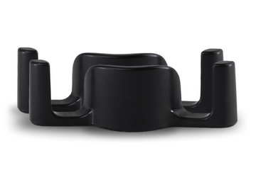 2x Black BudClips on White Background